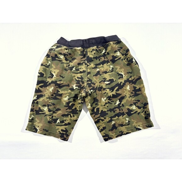 Polo Ralph Lauren Shorts Camouflage Waffle Knit Green Camo Cotton Mens Sz S - Picture 8 of 8